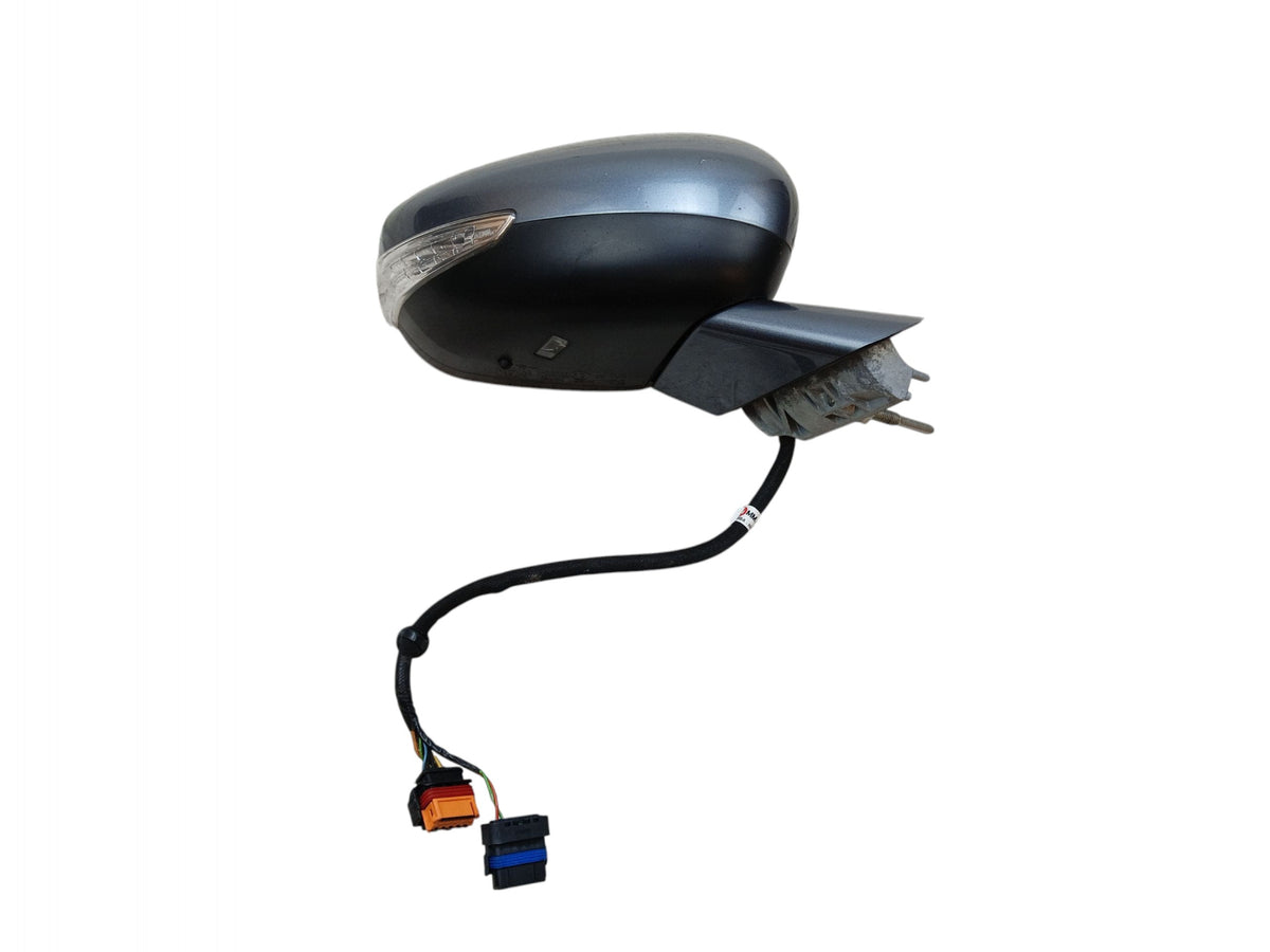 MIRROR RIGHT PEUGEOT 508 AND (2010-2014) 12 PIN EUROPE LACQUER CODE KTHB