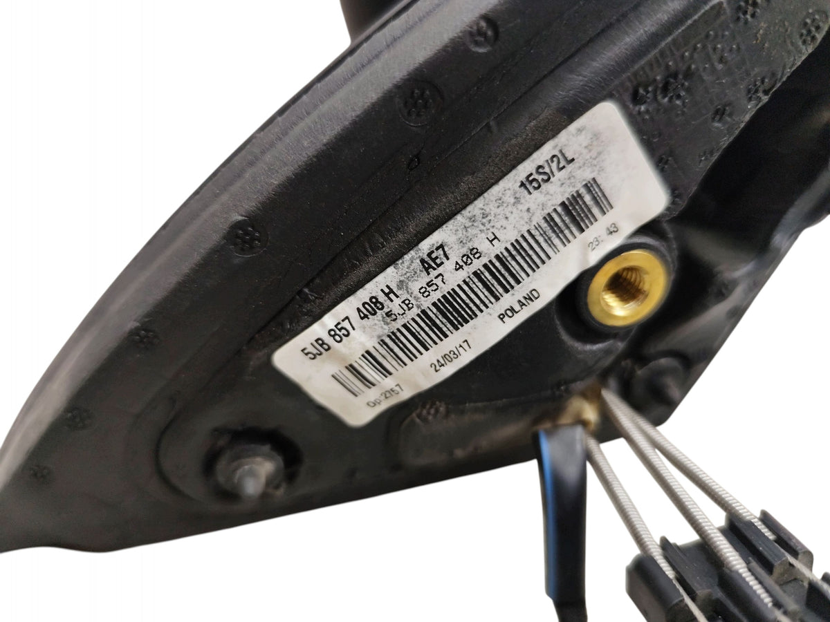 MIRROR RIGHT SKODA RAPID (2012-2017) MANULANE 2 PIN EUROPE STRUCTURE