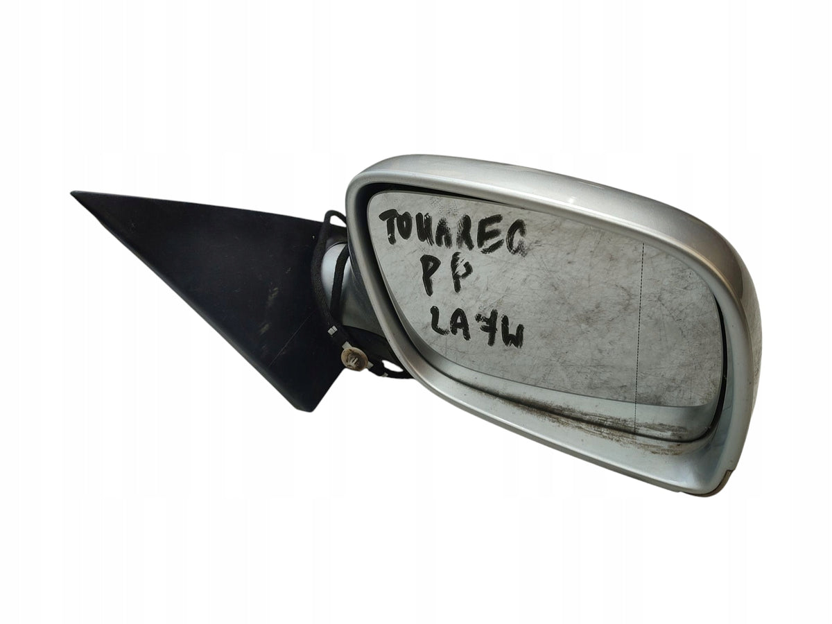 MIRROR RIGHT VOLKSWAGEN TOUAREG AND 7L 8 PIN UK LACQUER CODE LA7W