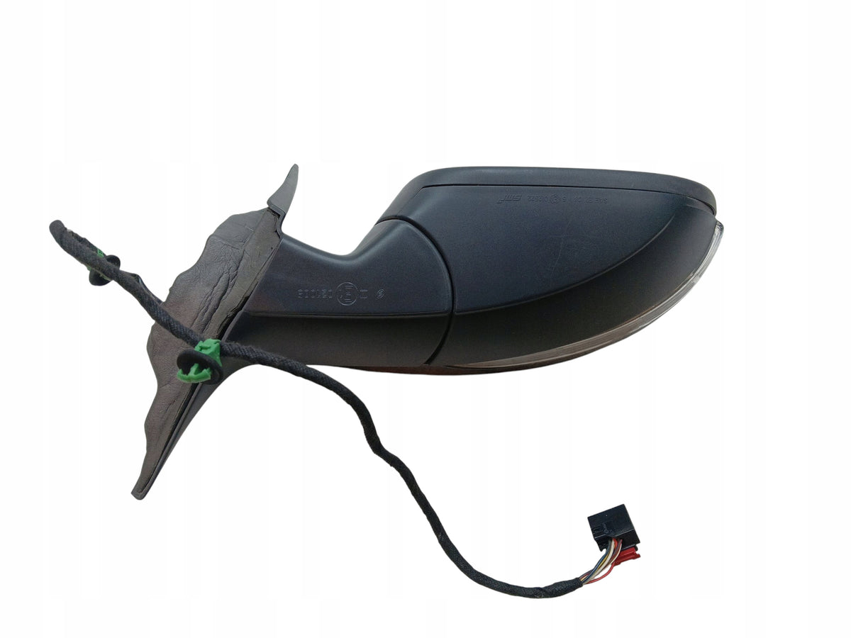 MIRROR RIGHT VW PASSAT CC B6 (2008-2011) 6 PIN EUROPE PAINT CODE LK7X