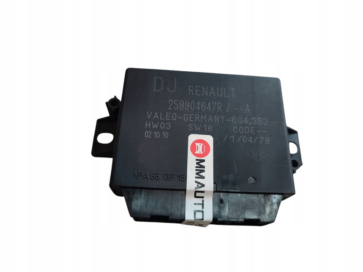 MODULE PDC PARKING CONTROLLER RENAULT SCENIC III LAGOON III 259904647R