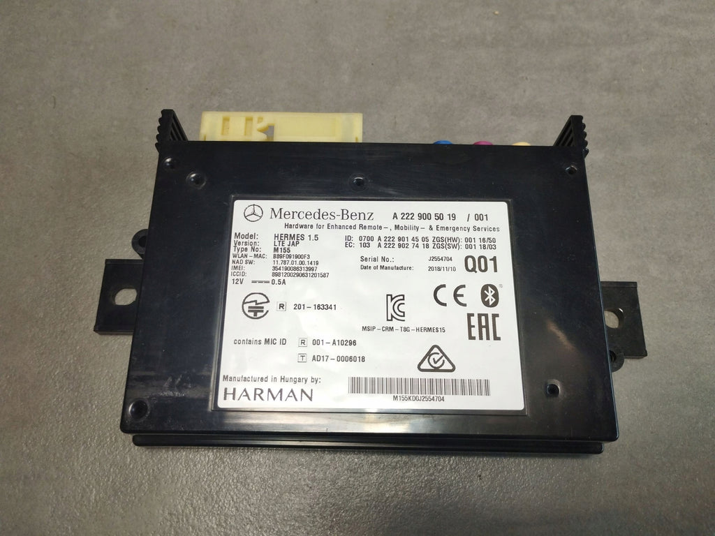 Mercedes-Benz E W213 module control unit A2229005019