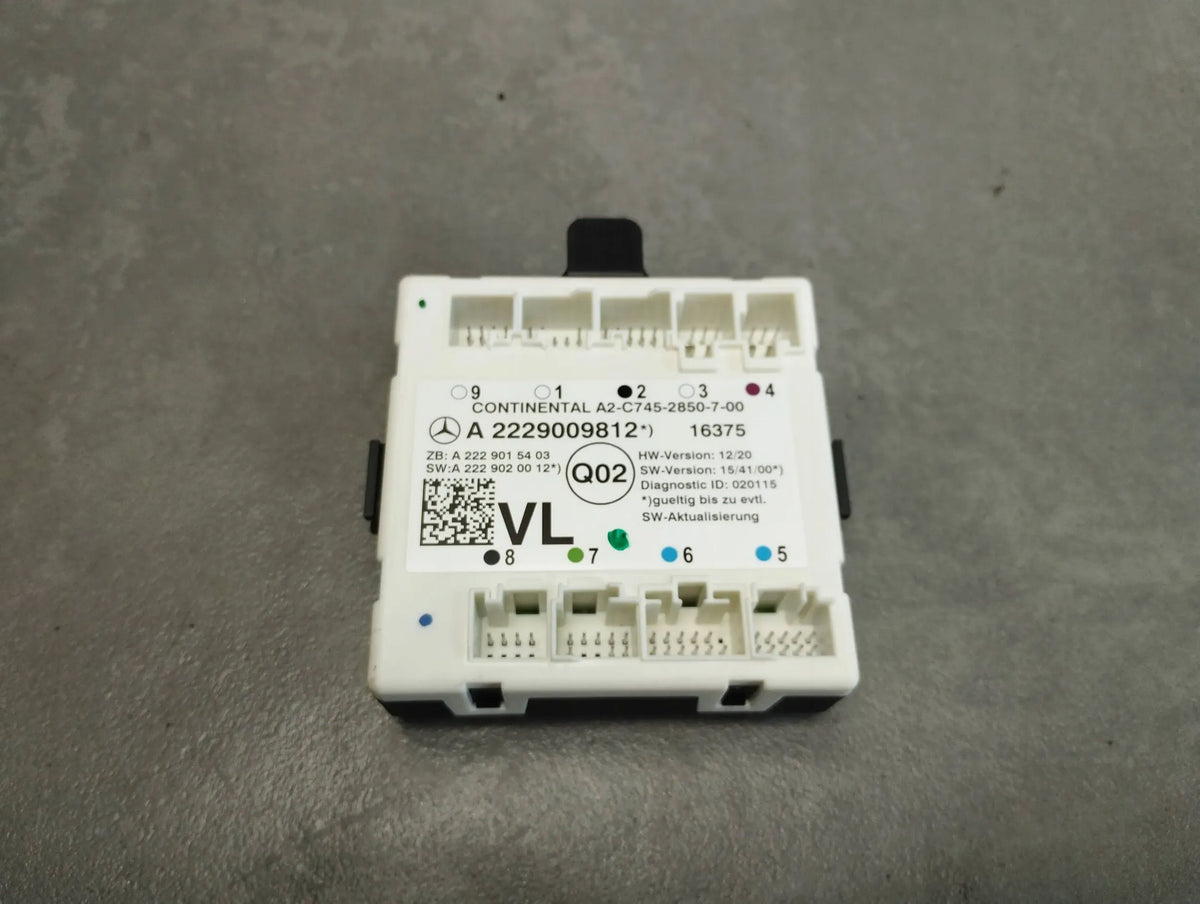 Mercedes-Benz GLC X253 DOOR MODULE LEFT FRONT A2229009812