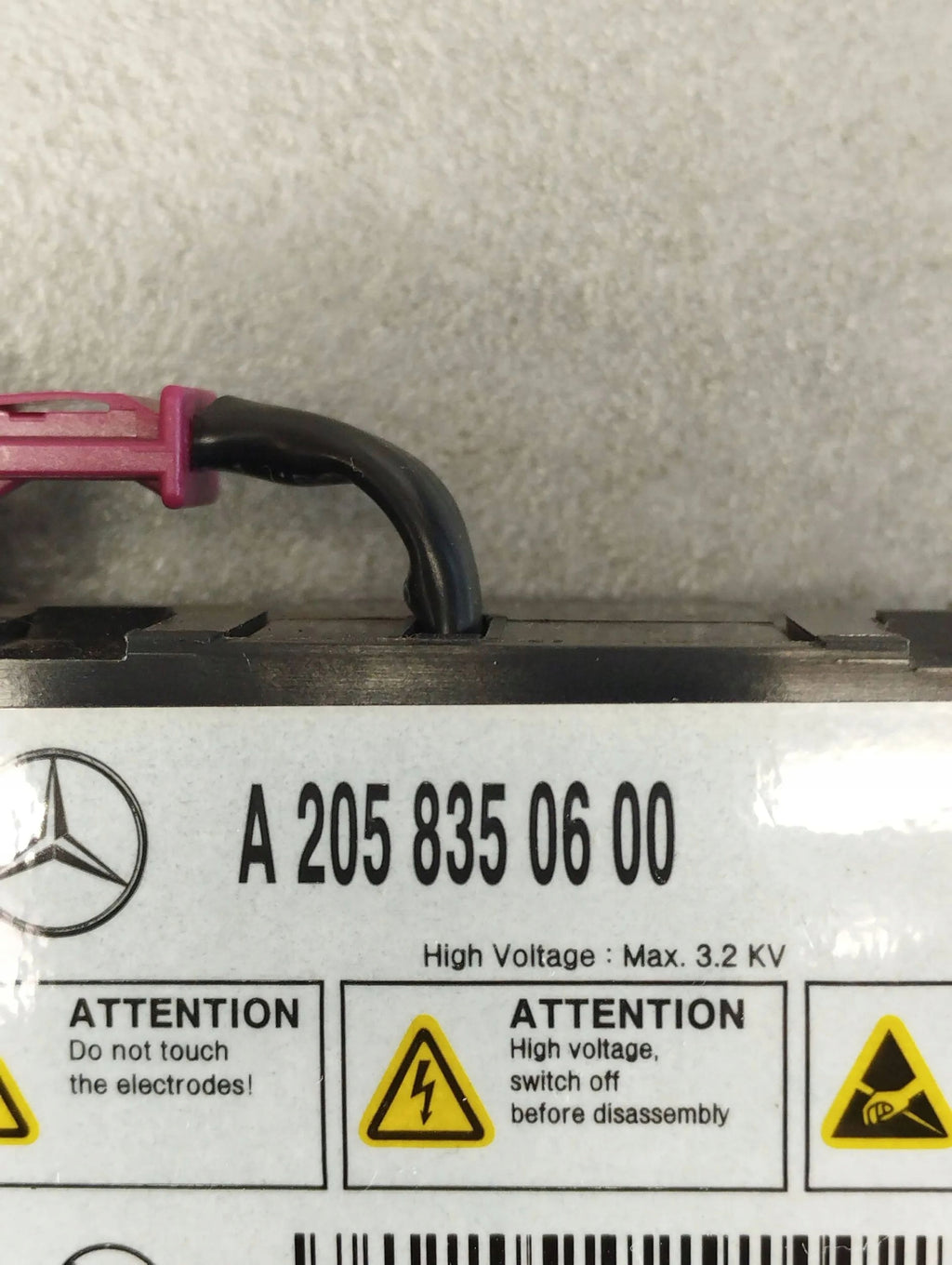 Mercedes-Benz GLC X253 IONIZER MODULE A2058350600