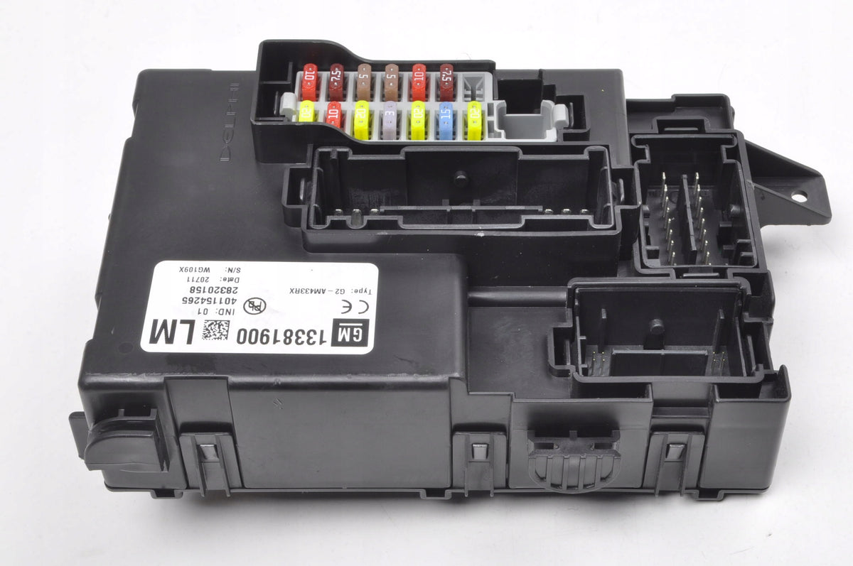 OPEL MERIVA II B BOX MODULE BSI 13381900
