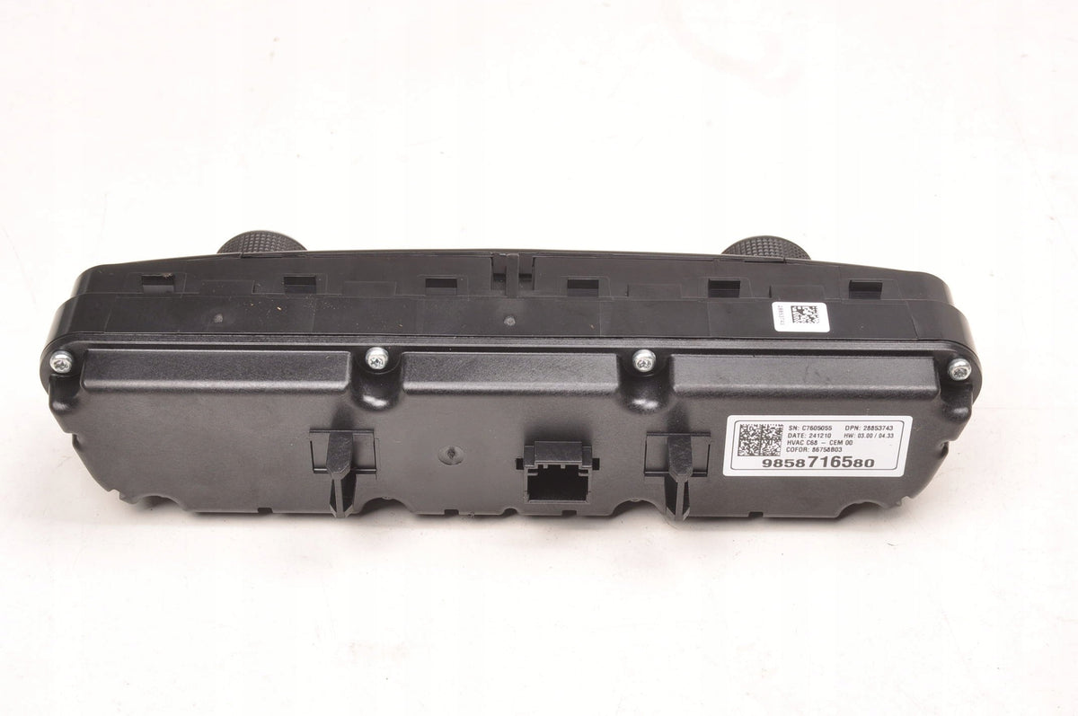 OPEL MOKKA B II PANEL AIR CONDITIONING SWITCH 2025R 9858716580