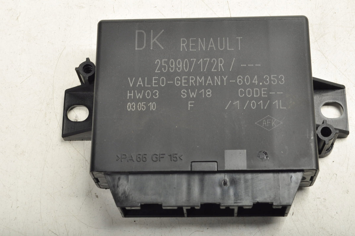 PDC PARKTRONIC MODULE RENAULT SCENIC III 259907172R