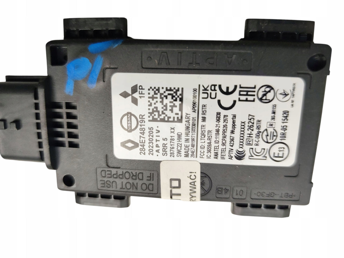RADAR MODULE LEFT REAR RENAULT ARCANA CLIO V CAPTUR II 284E74819R