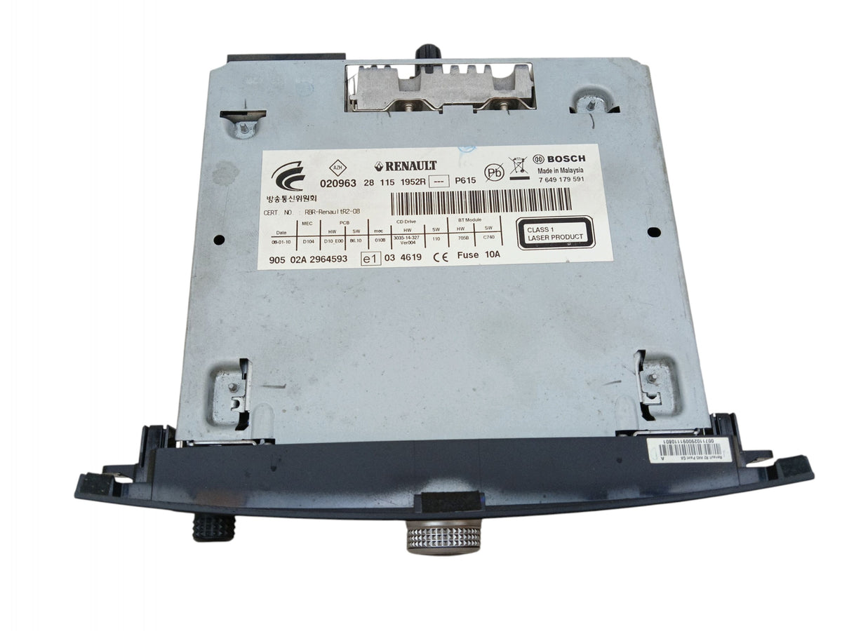 RADIO CD BLUETOOTH NAVIGATION GPS RENAULT KOLOS I 281151952R