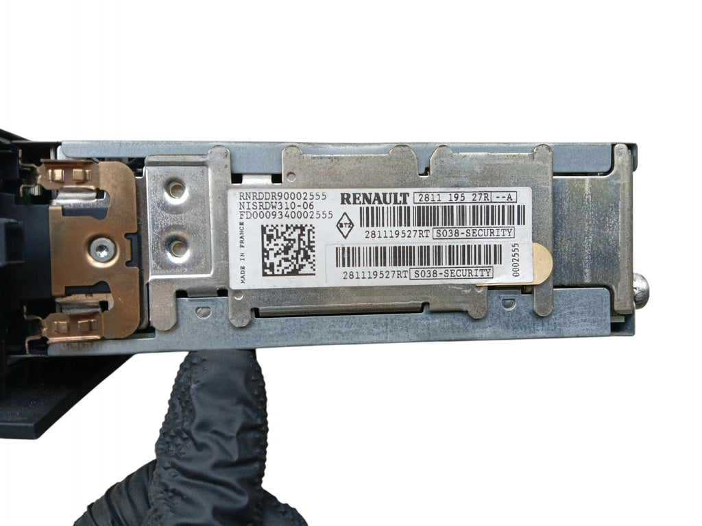 RADIO CD MP3 RENAULT KOLOS I 281119527R + CODE