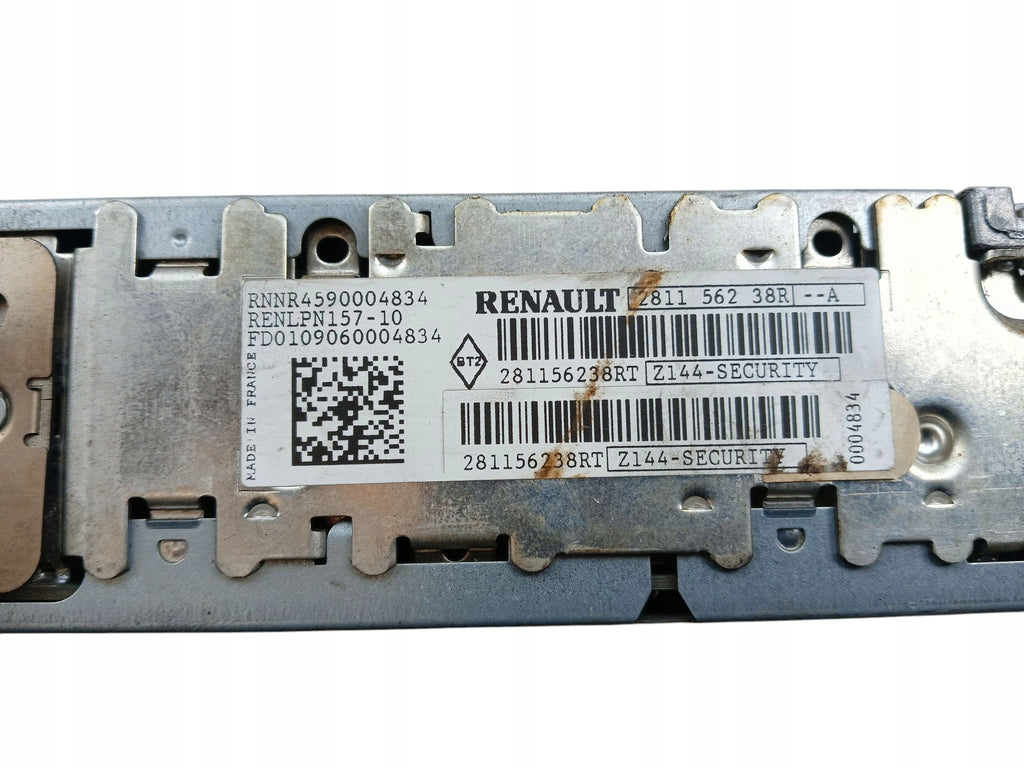 RADIO CD NAVIGATION WITH CODE RENAULT SCENIC II 281156238R