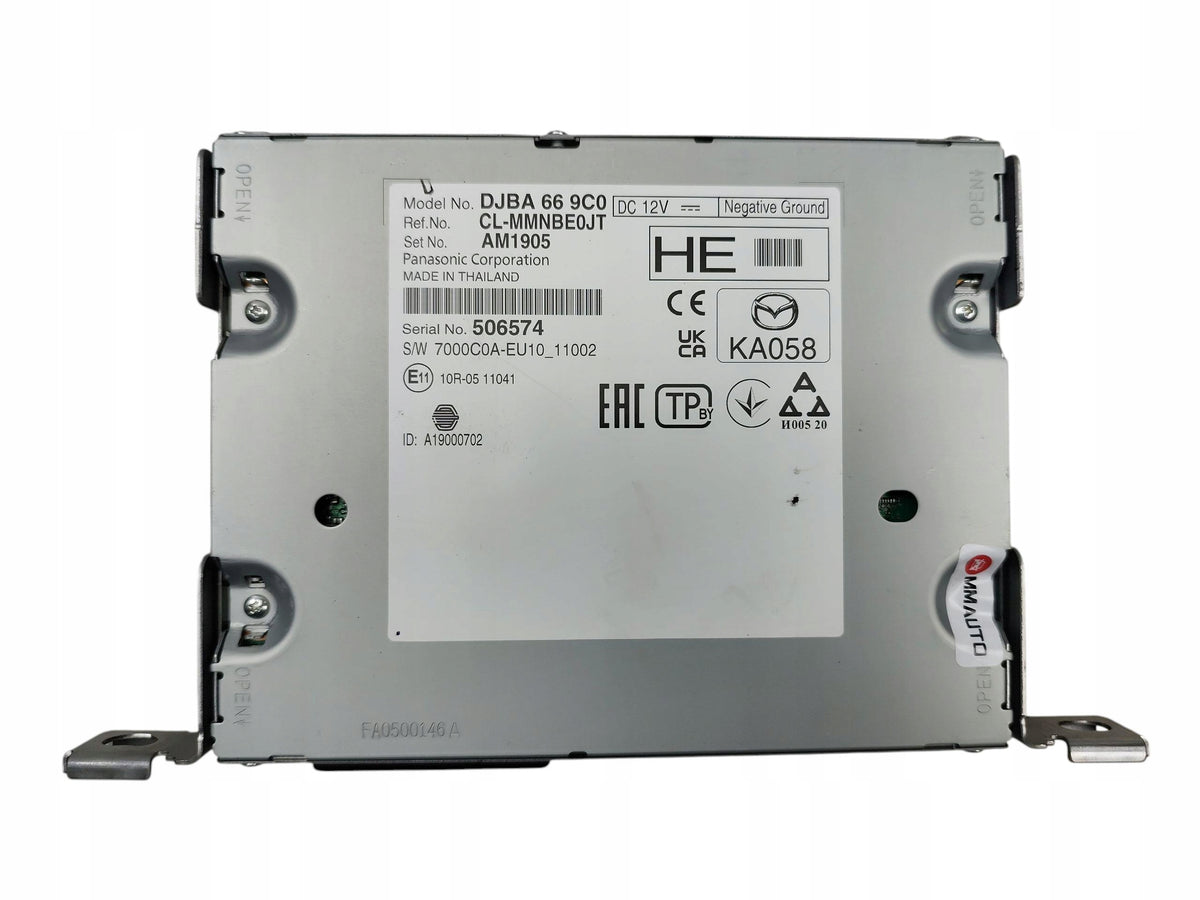 RADIO MODULE NAVIGATION CONTROLLER MAZDA MX-30 DJBA669C0