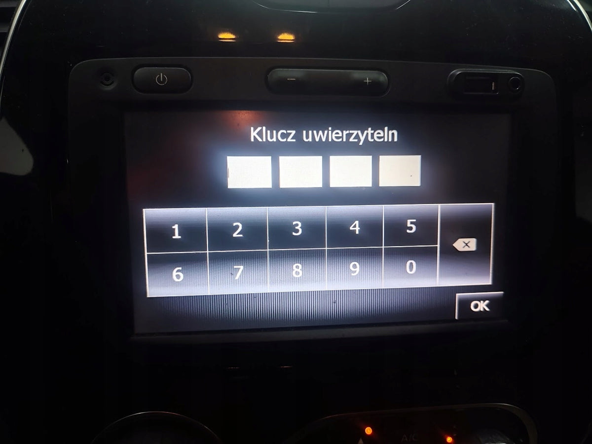 RADIO NAVIGATION NAVI GPS RENAULT CAPTUR I 281157120R