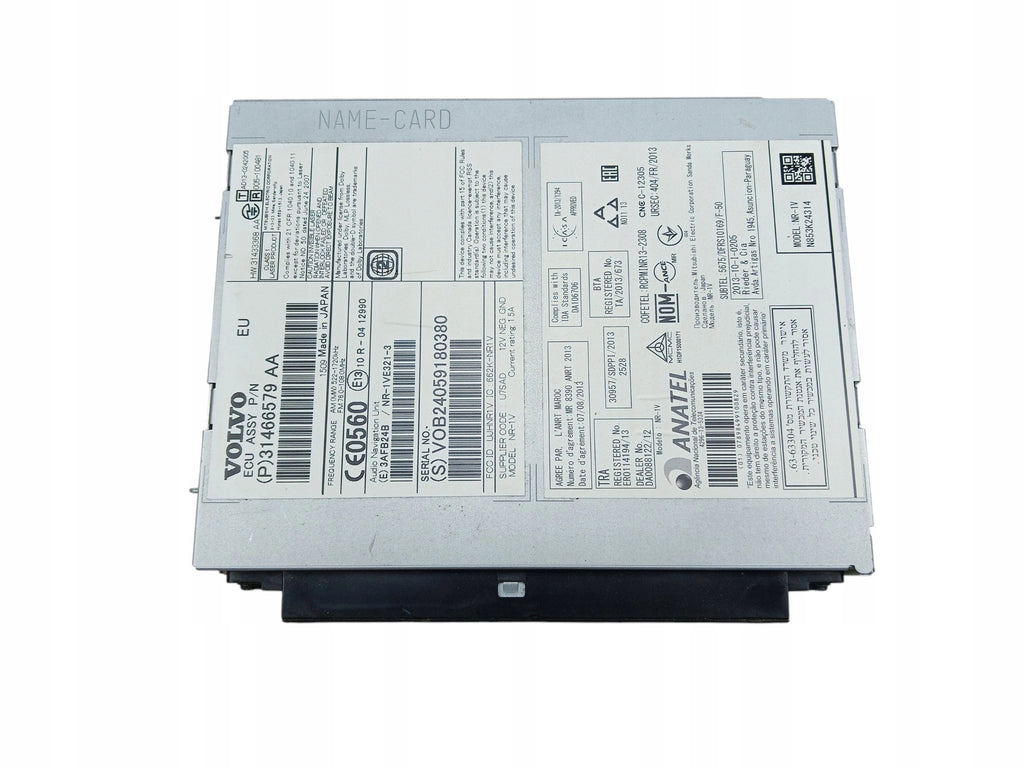 RADIO READER CD NAVIGATION VOLVO V40 II V60 AND S60 II 31466579
