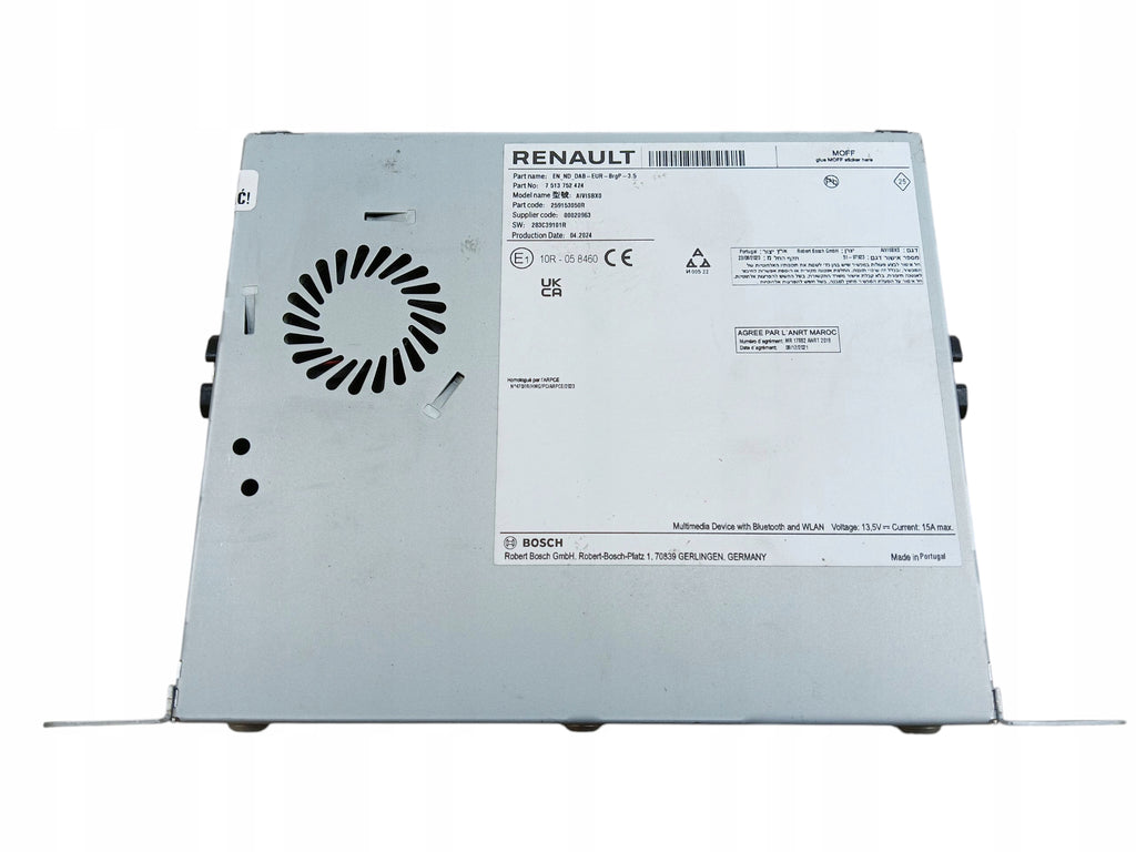 RADIO READER NAVIGATION RENAULT CLIO V 259153050R