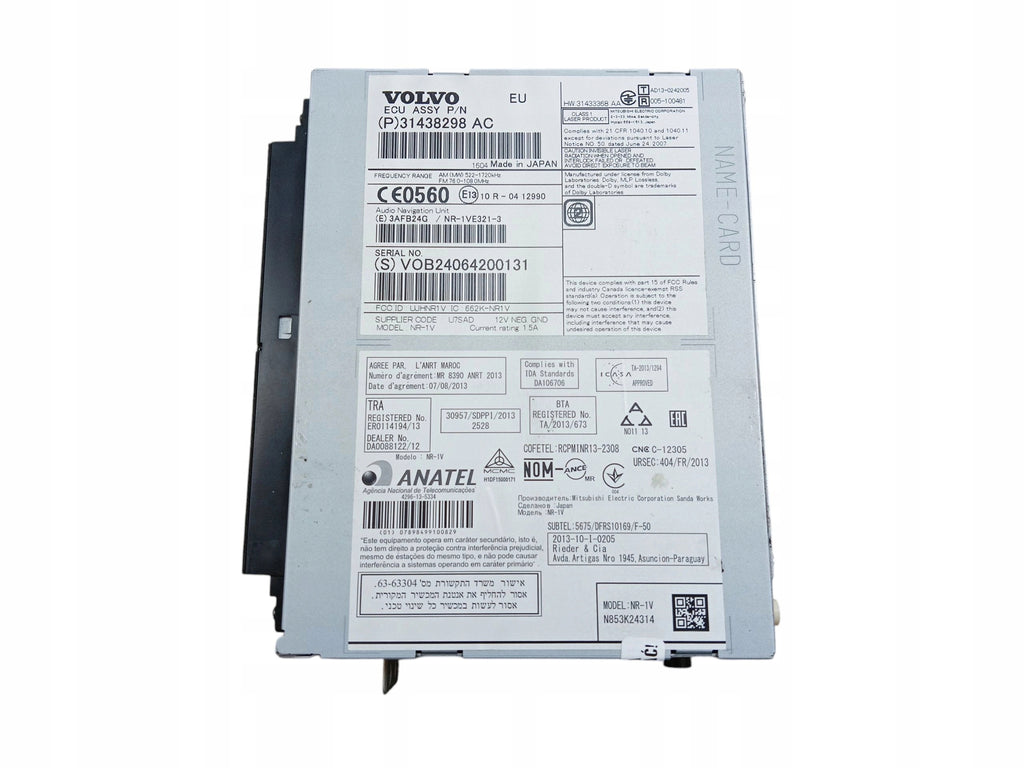 RADIO READER VOLVO V40 II LIFT (2016-2019) 31438298