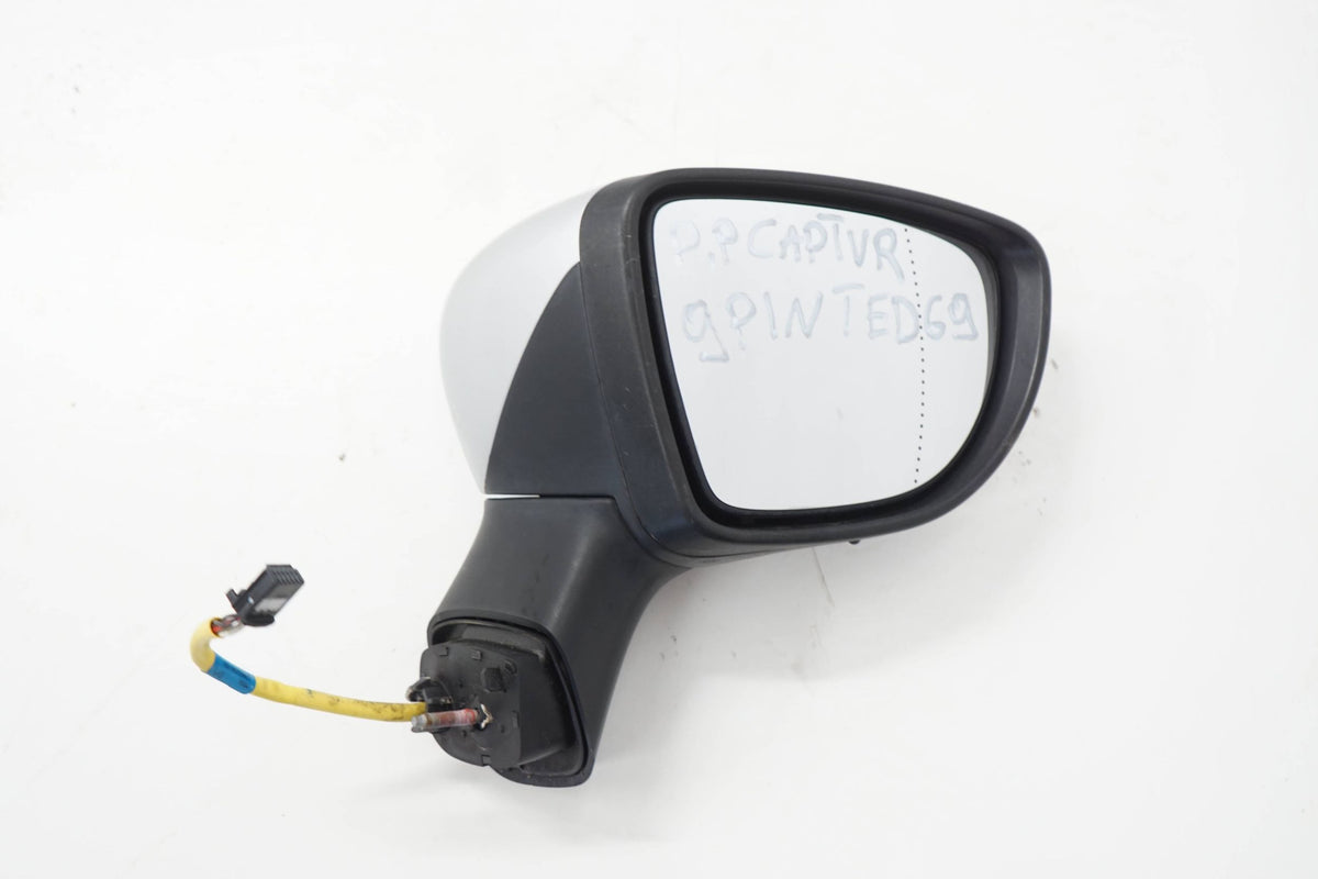 RENAULT CAPTUR AND 13R MIRROR RIGHT 9PIN TED69 ENGLISH