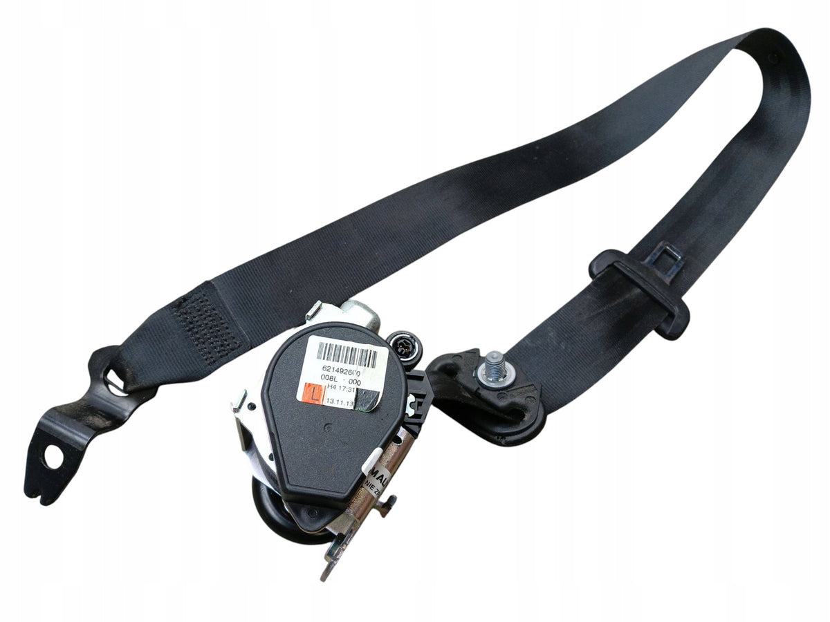 SEAT BELT LEFT FRONT SKODA RAPID (2012-2017) 621492600 EUROPE