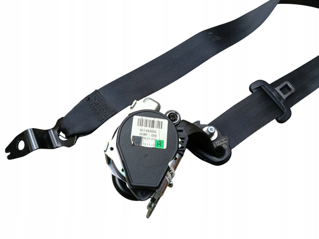 SEAT BELT RIGHT FRONT SKODA RAPID (2012-2017) 621493000 EUROPE