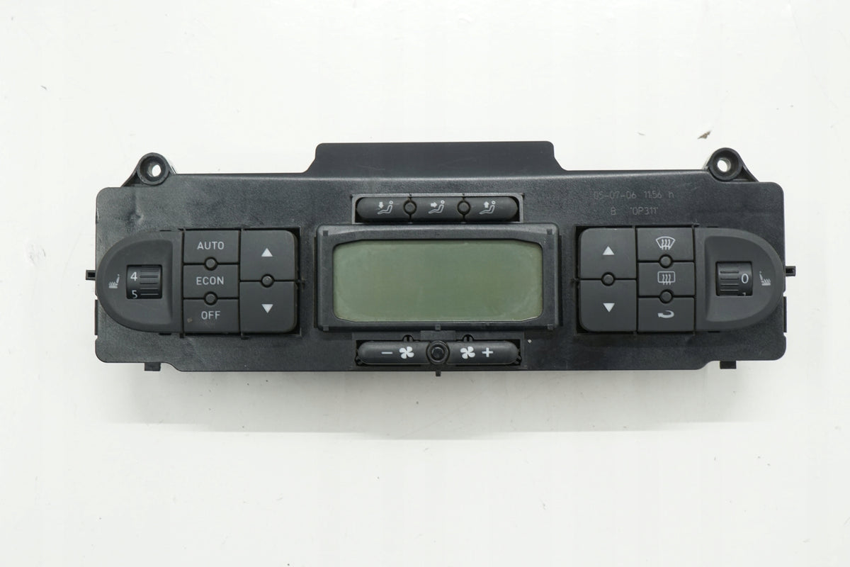 SEAT LEON II AIR CONDITIONING PANEL MULLED SEATS