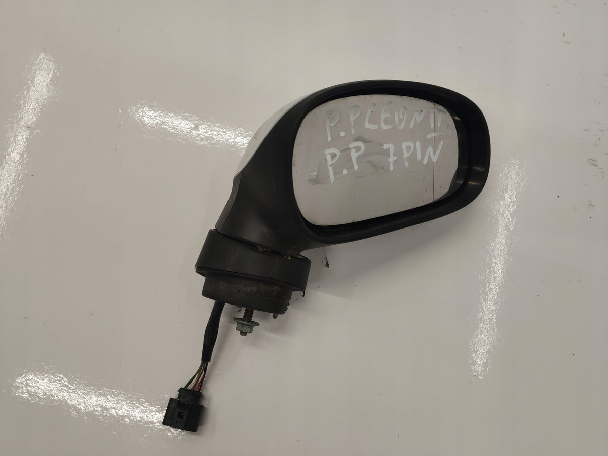 ZPĚTNÉ ZRCÁTKO PRAVÉ SEAT LEON II, 7 PINŮ, ANGLICKÁ VERZE