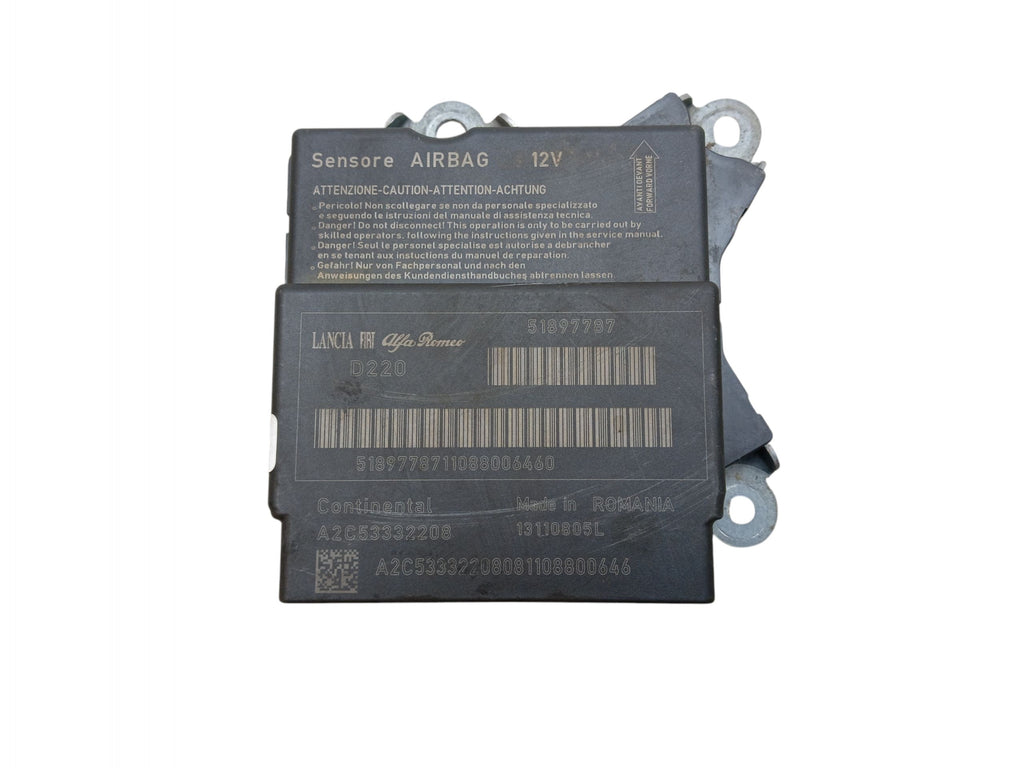 SENSOR AIRBAG MODULE FIAT PUNTO EVO (2009-2012) 51897787