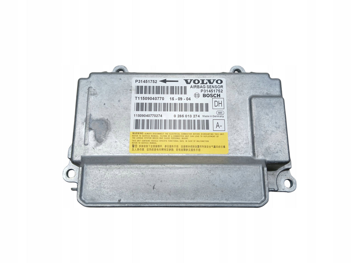 SENSOR AIRBAG MODULE VOLVO V60 AND S60 II XC60 AND 31451752