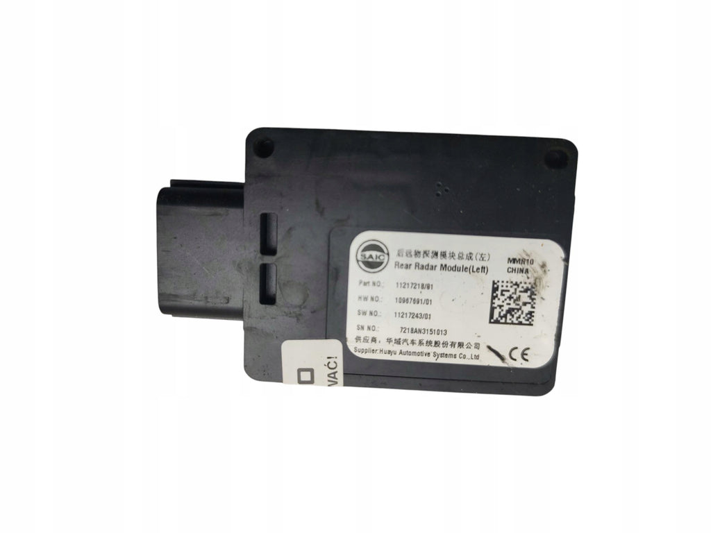 SENSOR RADAR DISTRONIC ACC LEFT REAR MG ZS I EV 11217218