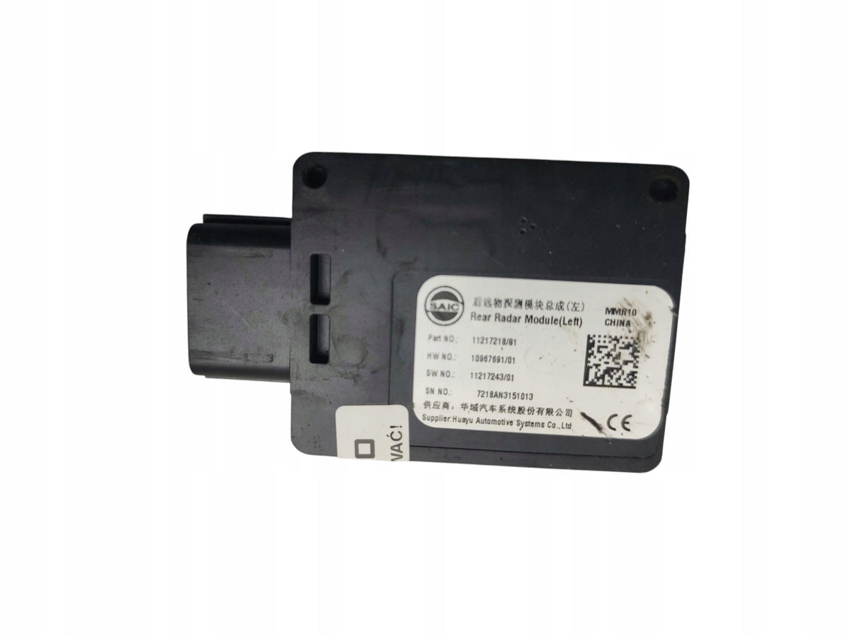 SENSOR RADAR DISTRONIC ACC LEFT REAR MG ZS I EV 11217218