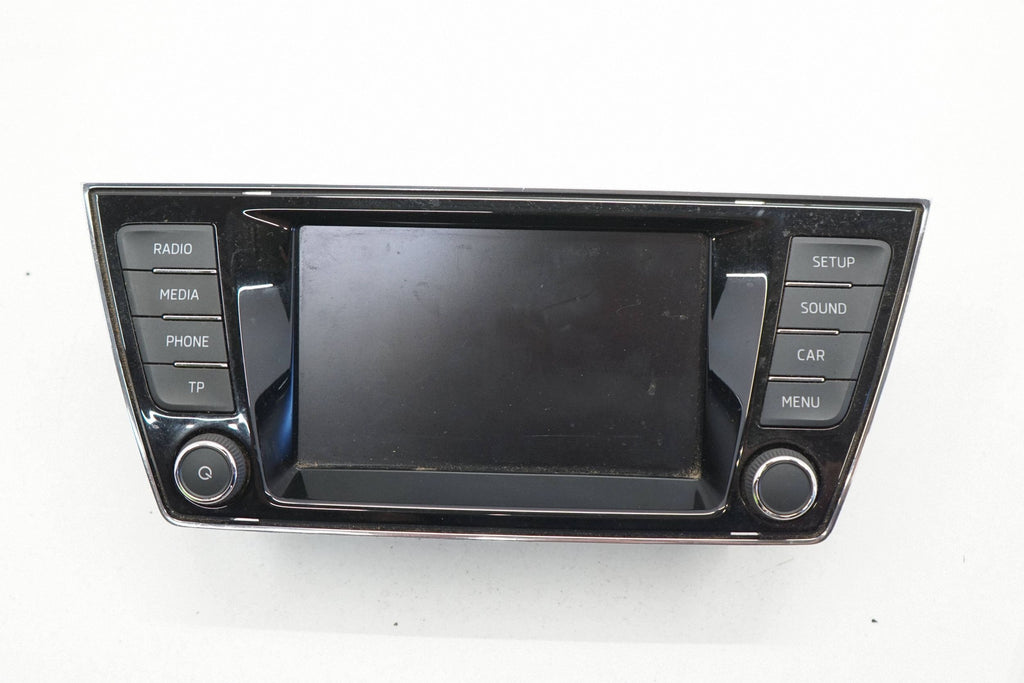 SKODA FABIA III 2016 FAÇADE D'AUTORADIO DE NAVIGATION 6V0919604