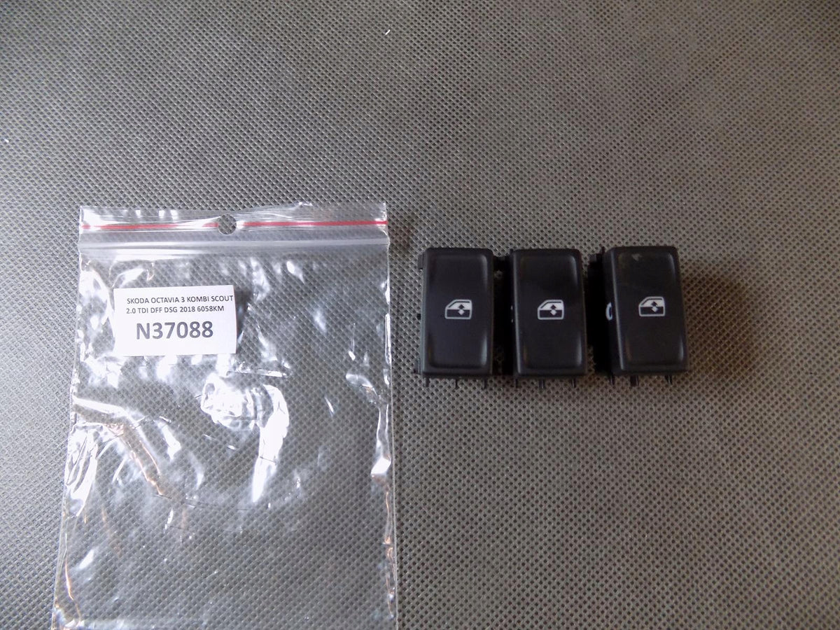 SKODA OCTAVIA 3 WINDOW SWITCH 5E0959855A