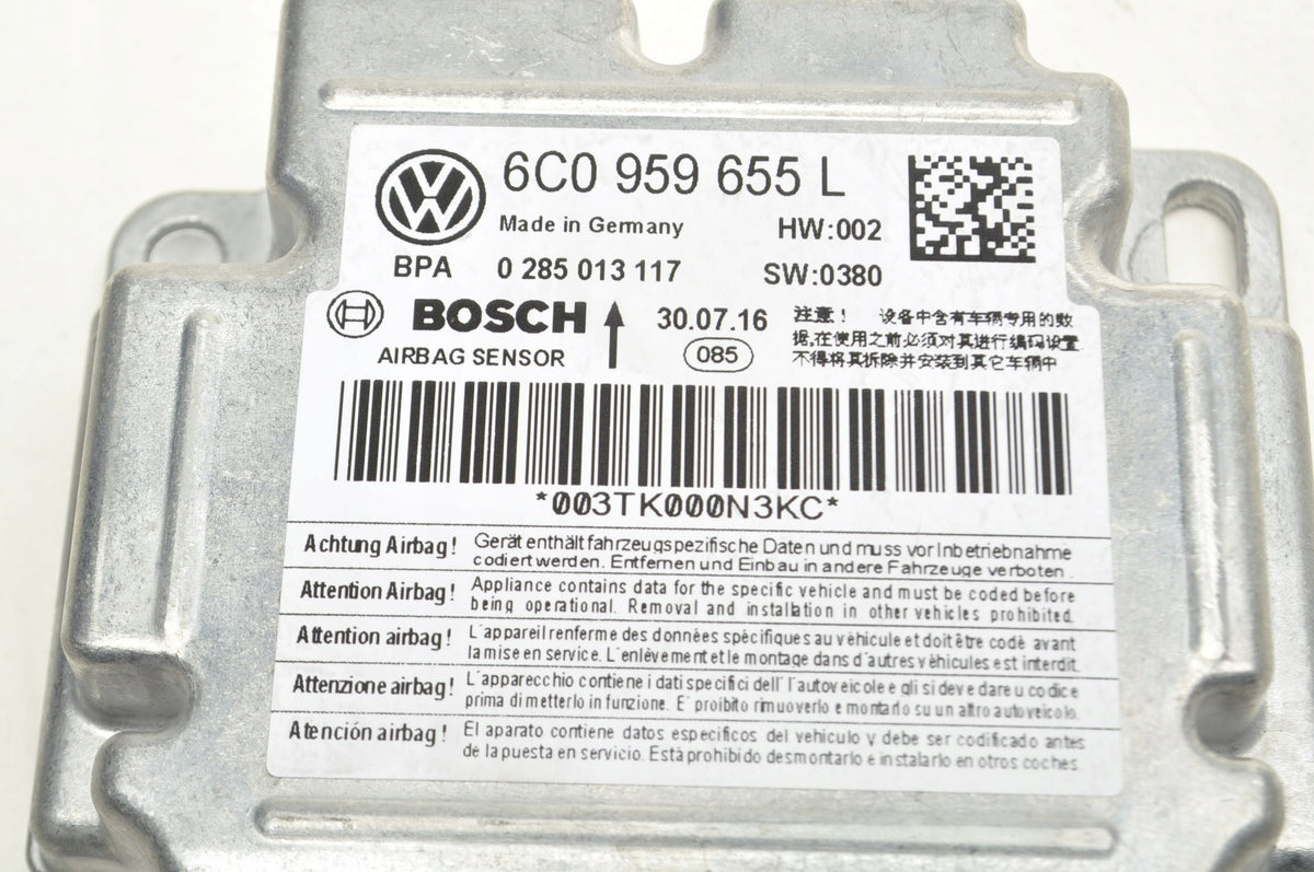 SKODA RAPID SENSOR AIRBAG 6C0959655L