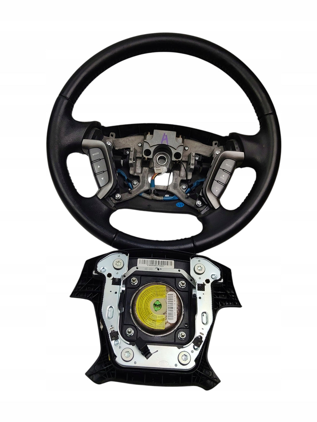 STEERING WHEEL LEATHER CUSHION KIA MAGENTIS II (2005-2010) MULTIFUNCTIONAL