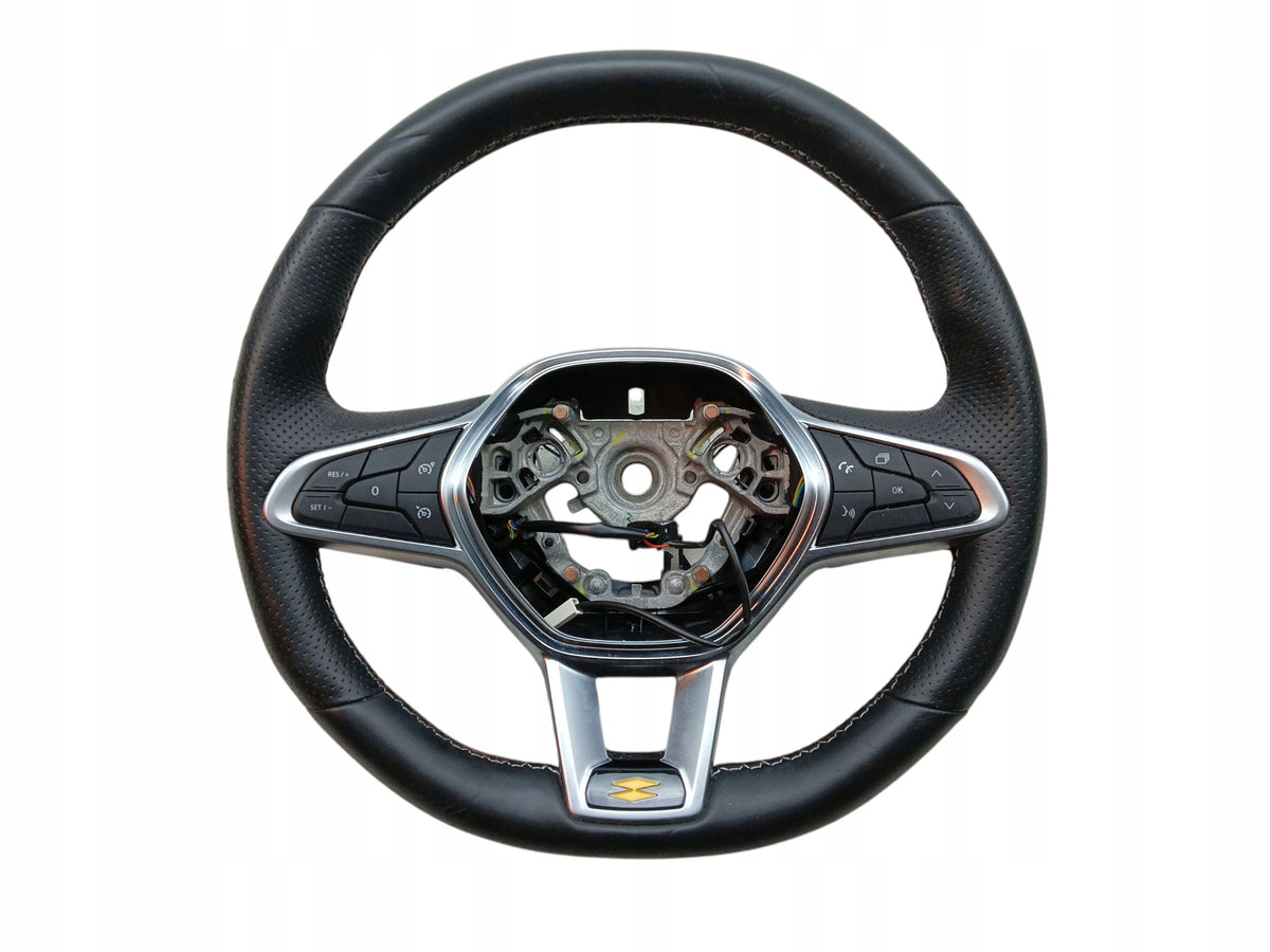 STEERING WHEEL LEATHER MULTIFUNCTION RENAULT CLIO V RS LINE 484004705R