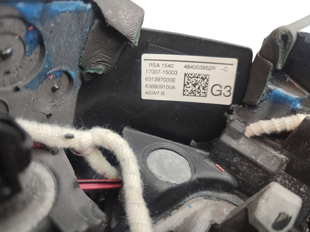 STEERING WHEEL LEATHER RENAULT SCENIC IV 484003952R