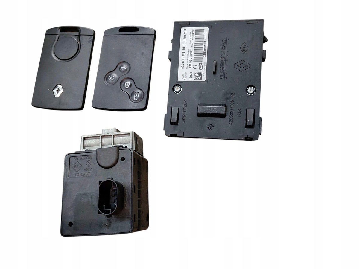 STEERING WHEEL LOCK READER 2X CARD RENAULT MEGANE III 3 8200604932