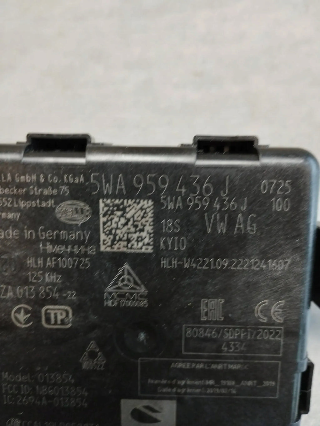 Skoda Octavia Mk4 KEYLESS 5WA959436J