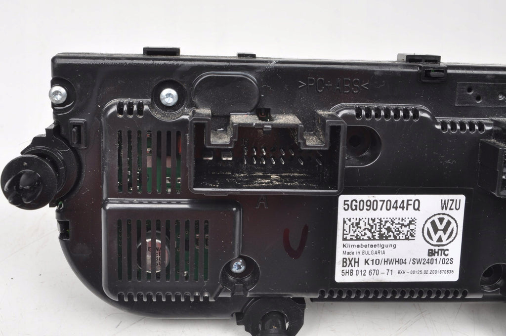 VOLKSWAGEN GOLF VII PANEL AIR CONDITIONING SWITCH 5G0907044FQ