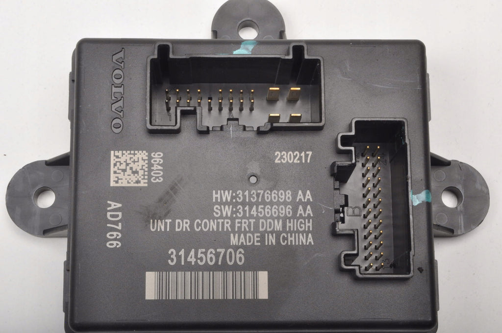 VOLVO S60 II V60 DOOR MODULE LEFT FRONT 31456706 LIFT
