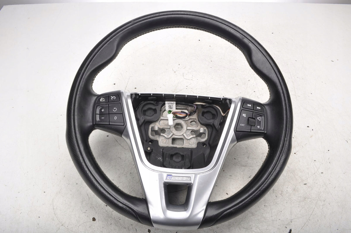 VOLVO S60 II V60 LEATHER STEERING WHEEL R-DESIGN