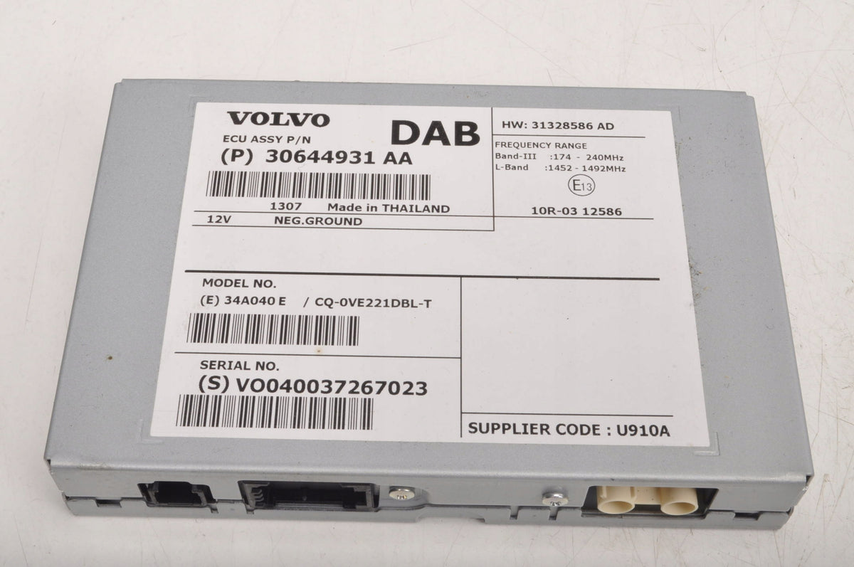 VOLVO S60 II V60 V40 II MODULE DRIVER 30644931AA