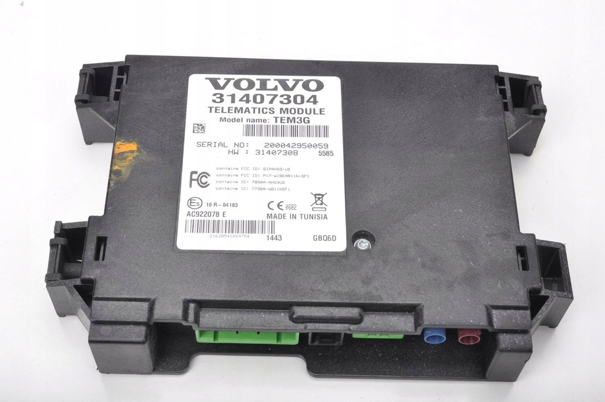 VOLVO S60 V60 XC60 TELEMATICS MODULE 31407304