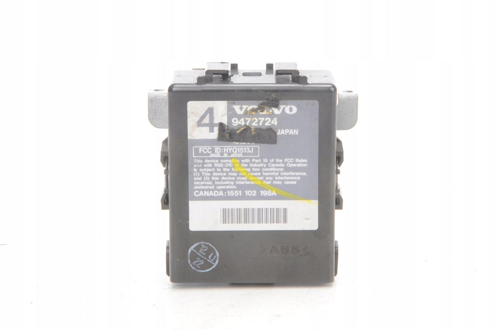 VOLVO S70 V70 AND CENTRAL LOCKING MODULE 9472724