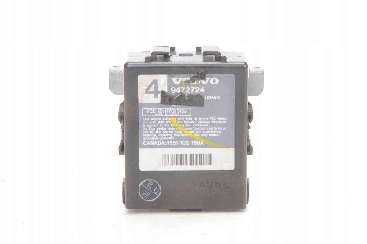 VOLVO S70 V70 AND CENTRAL LOCKING MODULE 9472724