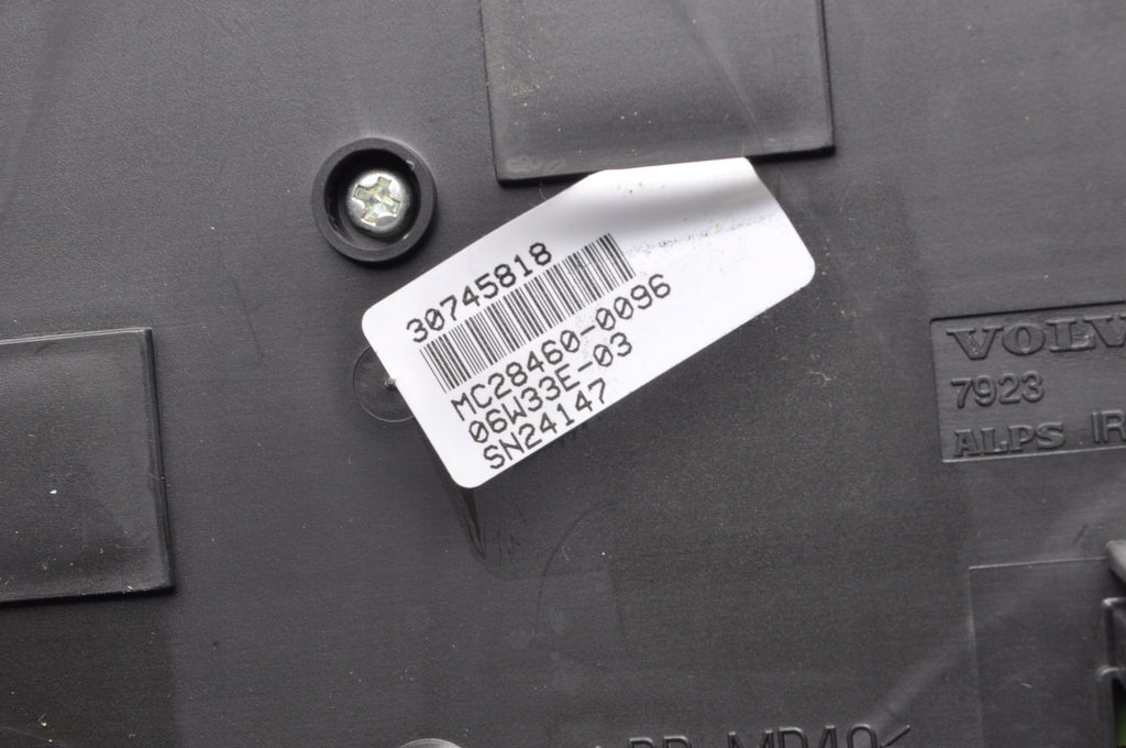 VOLVO S80 II V70 III PANEL AIR CONDITIONING SWITCH 30745818