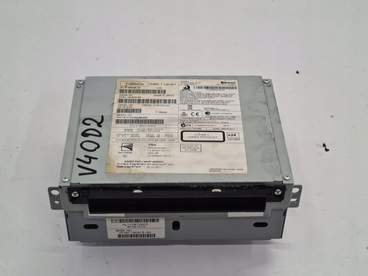 VOLVO V40 II CHANGER CD 31357223