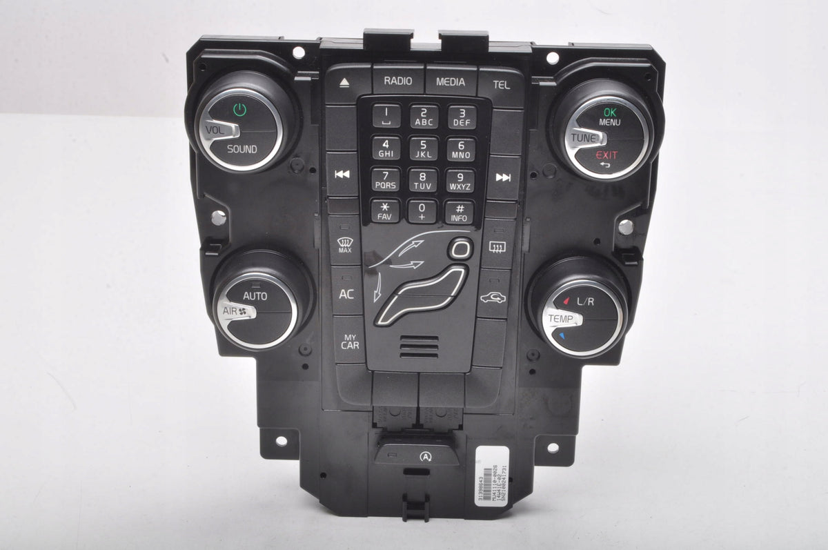 VOLVO V40 II PANEL AIR CONDITIONING SWITCH 31398643