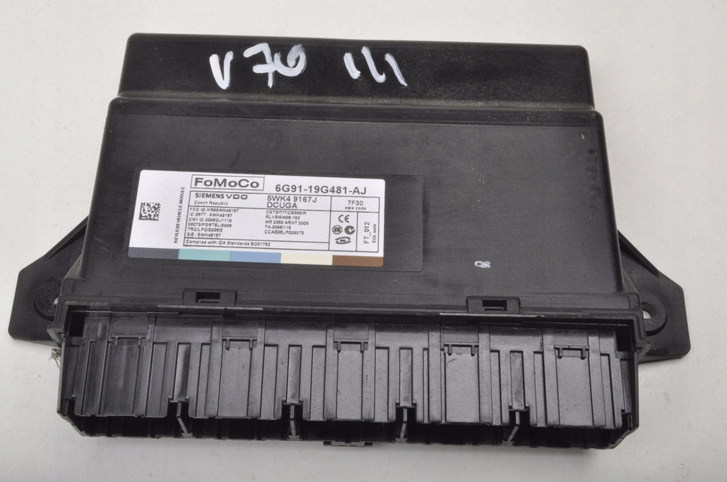 VOLVO V70 III COMFORT MODULE 6G91-19G481-AJ
