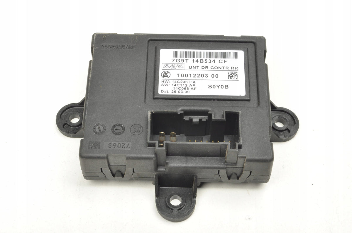 VOLVO XC60 AND DRIVER MODULE 7G9T-14B534-CF