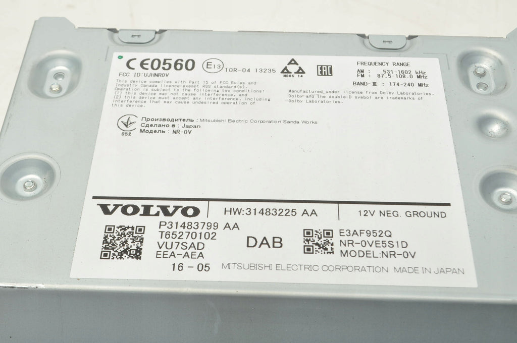 VOLVO XC60 XC90 II RADIO NAVIGATION 31483799